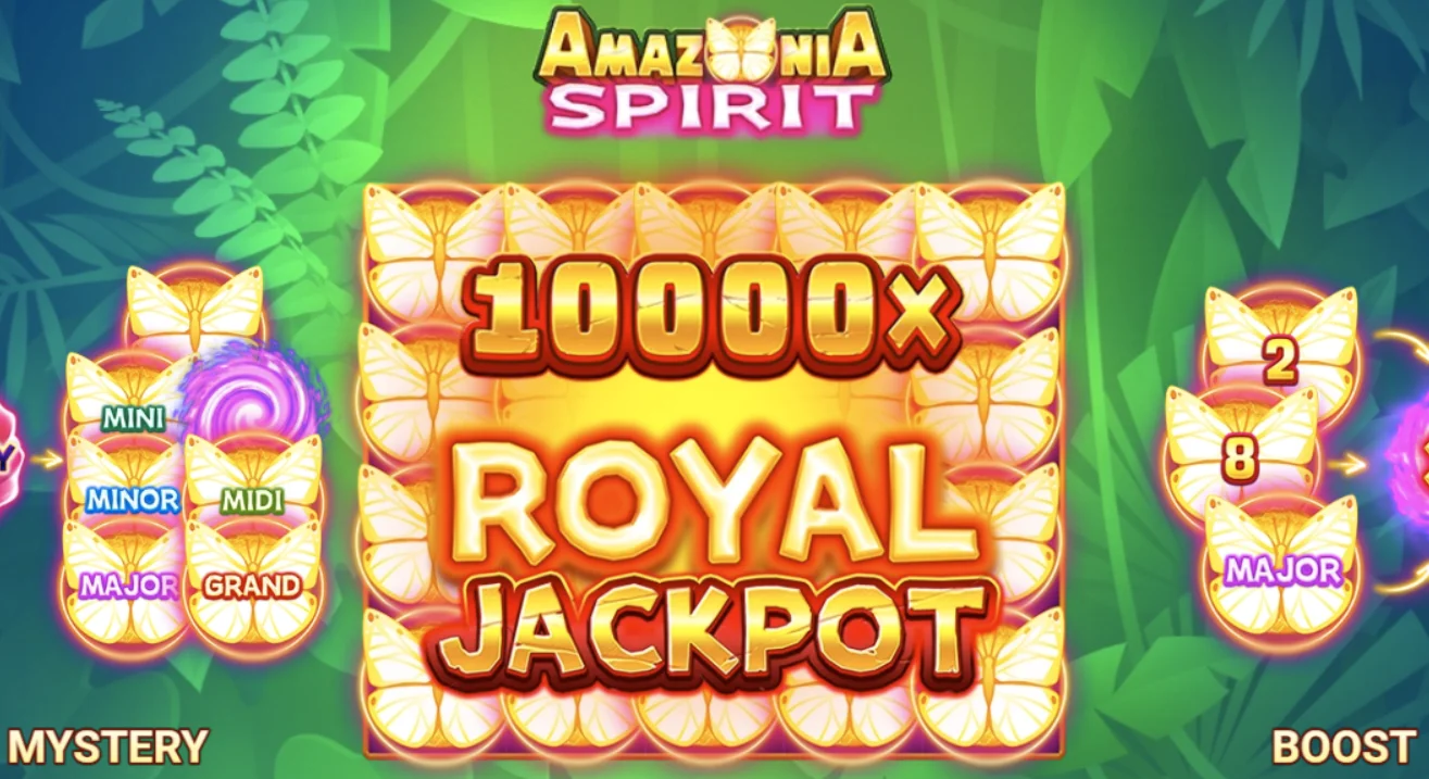 Amazonia Spirit -kolikkopeli Pragmatic Playlta, jackpot-versio